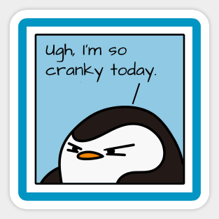 Cranky Percy Sticker